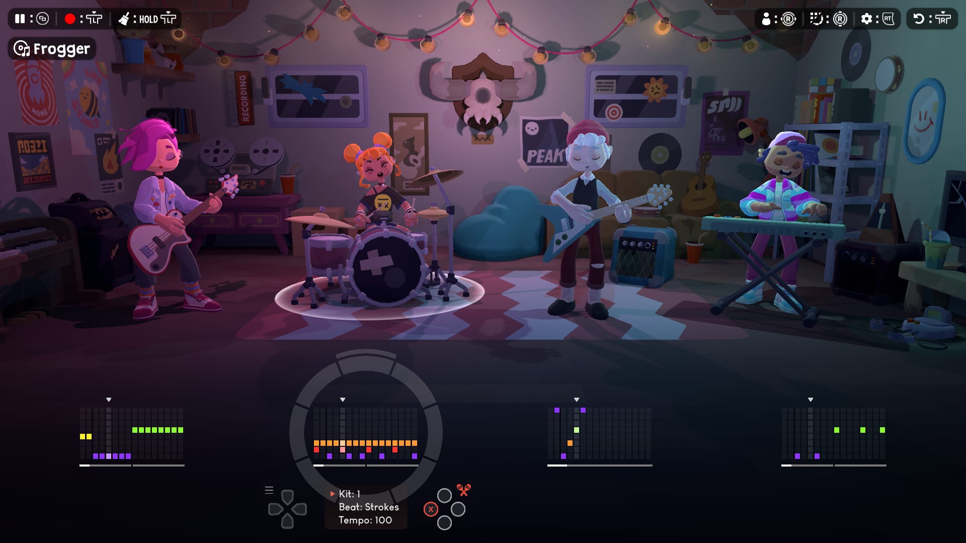 Band Mates gameplay